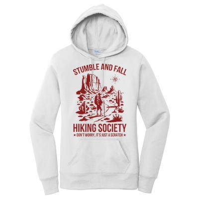 Stumble & Fall Hiking Society DonT Worry ItS A Scratch Women's Pullover Hoodie