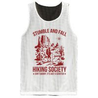 Stumble & Fall Hiking Society DonT Worry ItS A Scratch Mesh Reversible Basketball Jersey Tank
