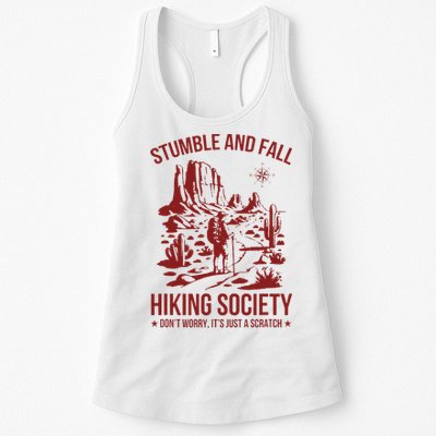 Stumble & Fall Hiking Society DonT Worry ItS A Scratch Womens Tank Top