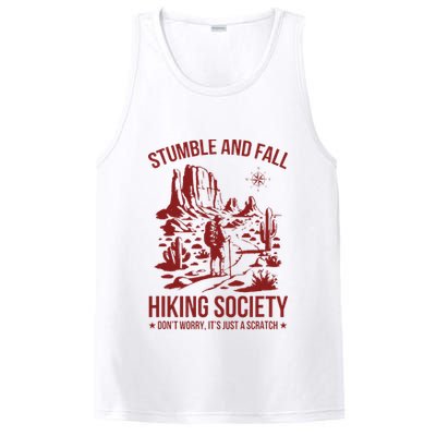 Stumble & Fall Hiking Society DonT Worry ItS A Scratch PosiCharge Competitor Tank