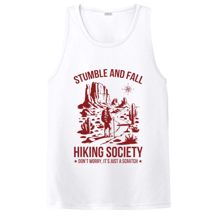 Stumble & Fall Hiking Society DonT Worry ItS A Scratch PosiCharge Competitor Tank