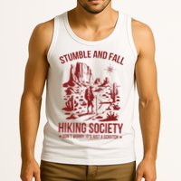 Stumble & Fall Hiking Society DonT Worry ItS A Scratch Tank Top