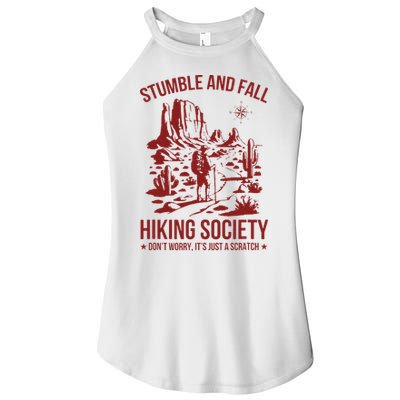 Stumble & Fall Hiking Society DonT Worry ItS A Scratch Women's Perfect Tri Rocker Tank