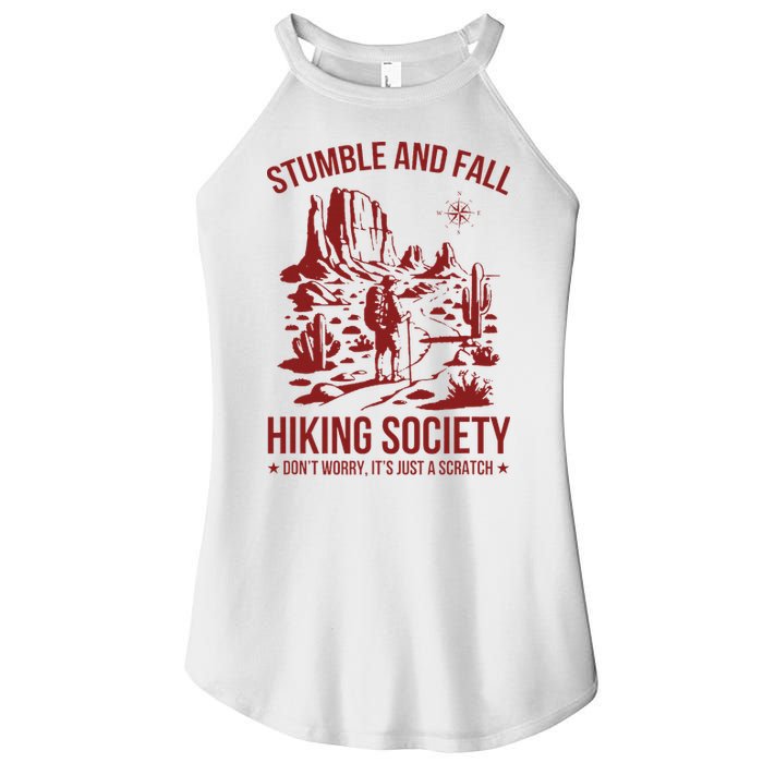 Stumble & Fall Hiking Society DonT Worry ItS A Scratch Women's Perfect Tri Rocker Tank