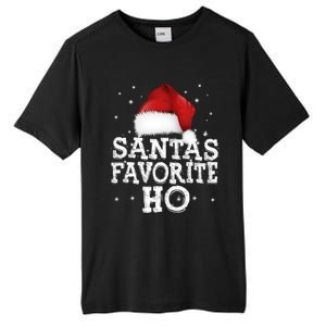 SantaS Favorite Ho Cute Christmas Holidays Pajama Meaningful Gift Tall Fusion ChromaSoft Performance T-Shirt