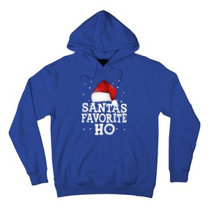 SantaS Favorite Ho Cute Christmas Holidays Pajama Meaningful Gift Hoodie