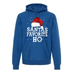 SantaS Favorite Ho Cute Christmas Holidays Pajama Meaningful Gift Premium Hoodie