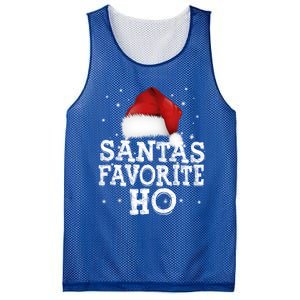 SantaS Favorite Ho Cute Christmas Holidays Pajama Meaningful Gift Mesh Reversible Basketball Jersey Tank