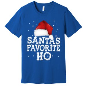 SantaS Favorite Ho Cute Christmas Holidays Pajama Meaningful Gift Premium T-Shirt