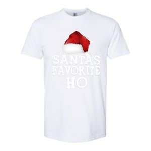 SantaS Favorite Ho Cute Christmas Holidays Pajama Meaningful Gift Softstyle CVC T-Shirt