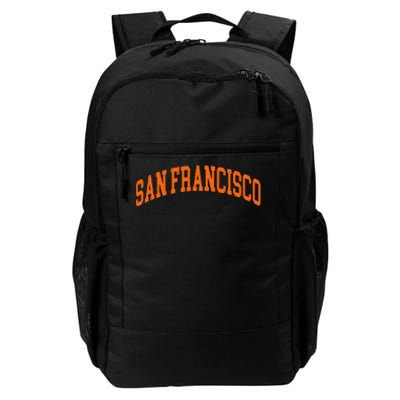 San Francisco Hometown Pride Throwback Design Classic Daily Commute Backpack