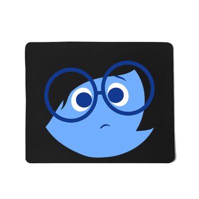 Sad Face Halloween Costume Mousepad