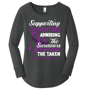 Support Fighters Honouring Taken Drug Overdose Awareness Women's Perfect Tri Tunic Long Sleeve Shirt