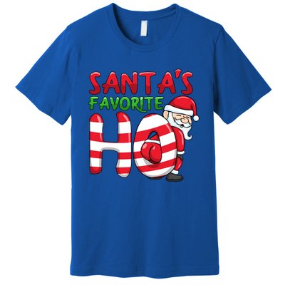 Santas Favorite Ho Santa Favourite Ho Funny Christmas Gift Premium T-Shirt