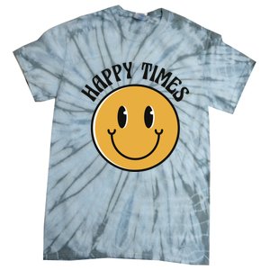 Smiley Face Happy Times Tie-Dye T-Shirt