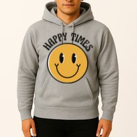 Smiley Face Happy Times Hoodie