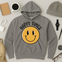 Smiley Face Happy Times Hoodie
