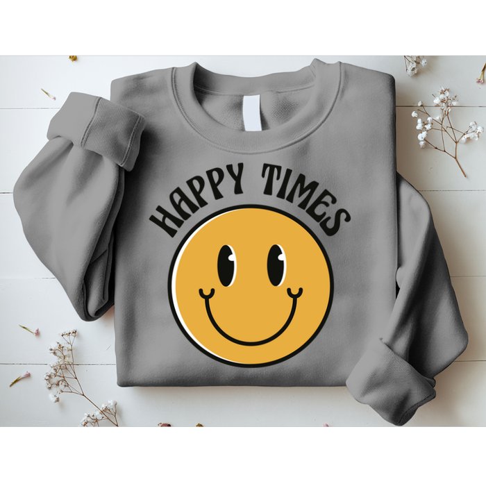 Smiley Face Happy Times Sweatshirt