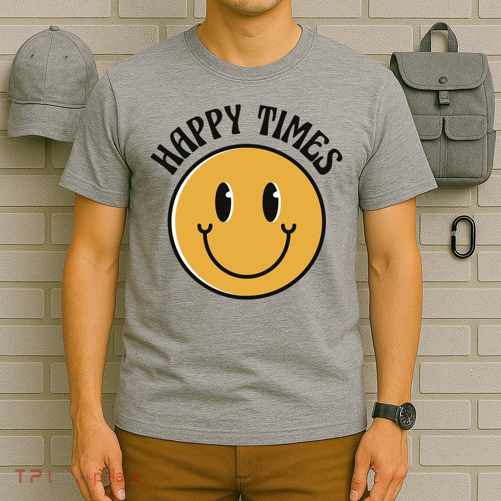Smiley Face Happy Times T-Shirt