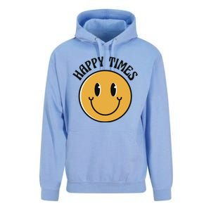 Smiley Face Happy Times Unisex Surf Hoodie