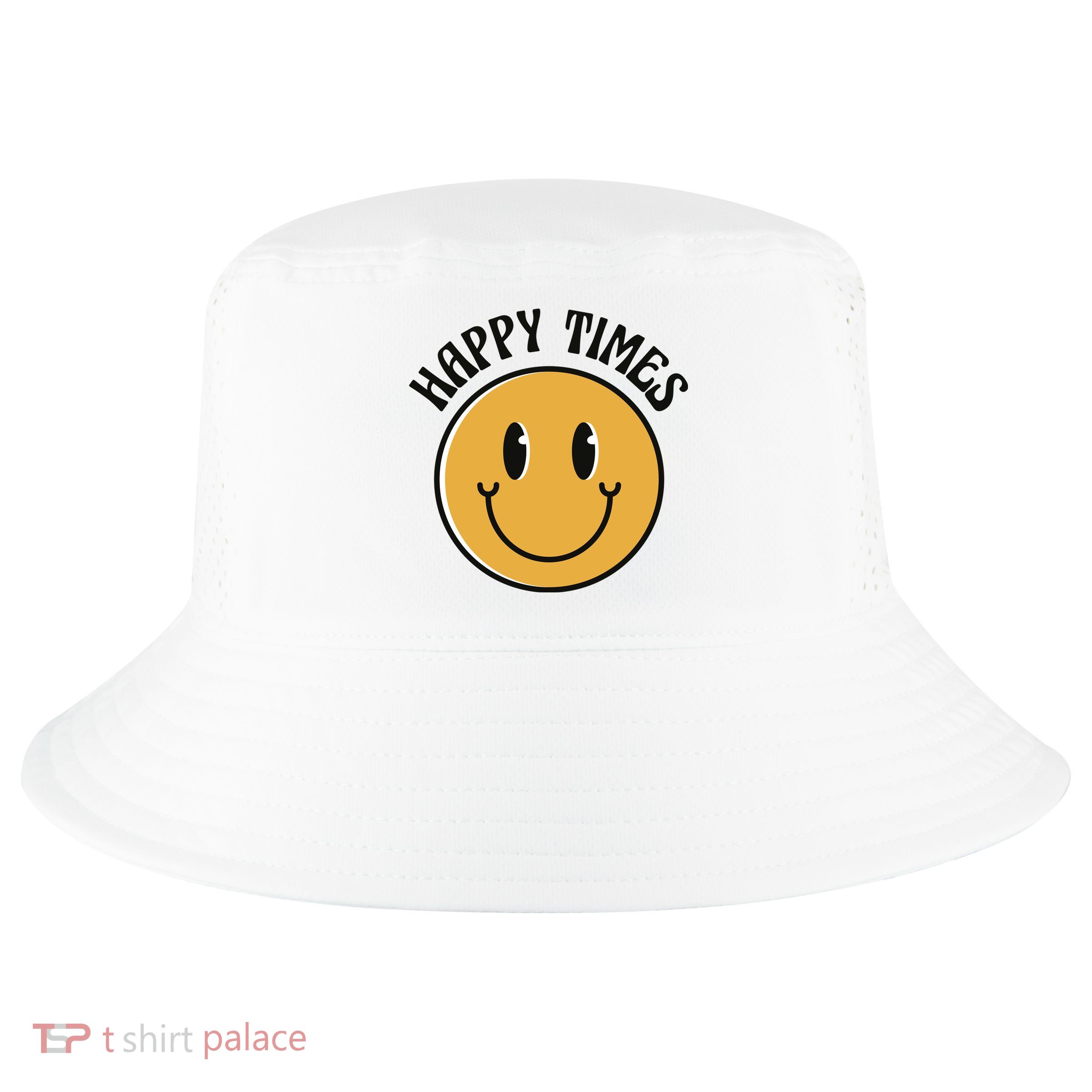 Smiley Face Happy Times Cool Comfort Performance Bucket Hat
