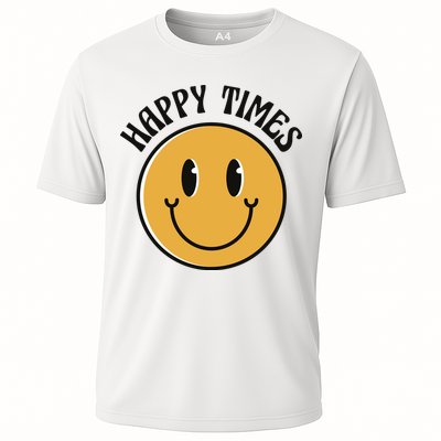 Smiley Face Happy Times Performance Shirt