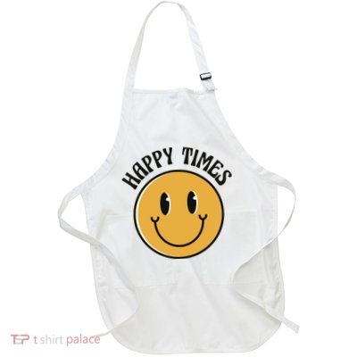 Smiley Face Happy Times Apron