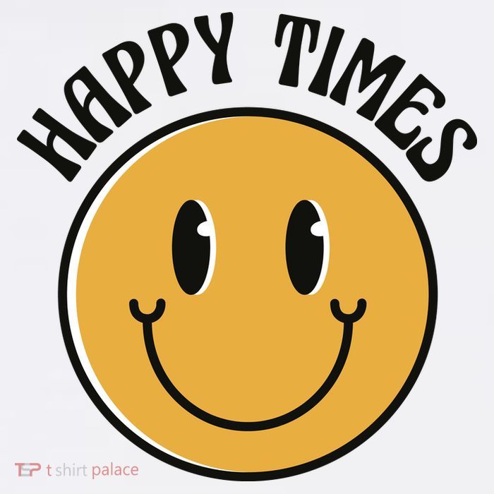Smiley Face Happy Times Flatbill Hat