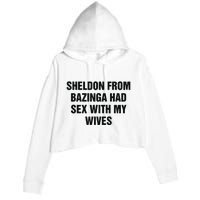 Sheldon From Had Sex With My Wives Crop Fleece Hoodie