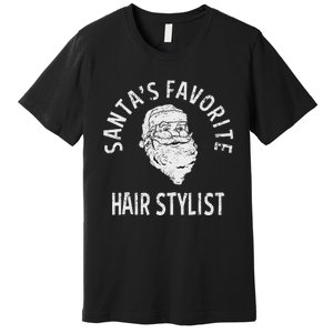 SantaS Favorite Hair Stylist Christmas Premium T-Shirt