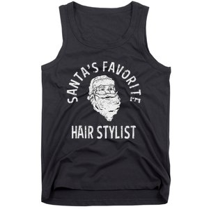 SantaS Favorite Hair Stylist Christmas Tank Top