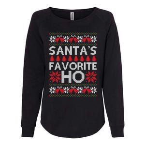 SantaS Favourite Ho Ugly Christmas Sweater For Her Gift Womens California Wash Sweatshirt