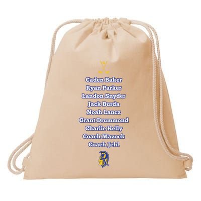 State Finals Homestead Golf 2024 Design Drawstring Bag