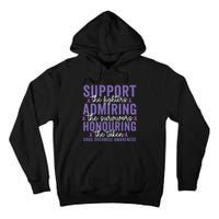 Support Fighters Honouring Taken Drug Overdose Awareness Tall Hoodie