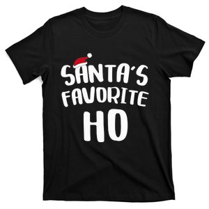 Santa's Favorite Ho Shirt Funny Christmas Gift T-Shirt