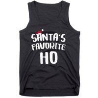 Santa's Favorite Ho Shirt Funny Christmas Gift Tank Top