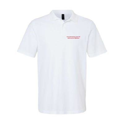 Sorry For Having Great Tits And Correct Opinions Polo