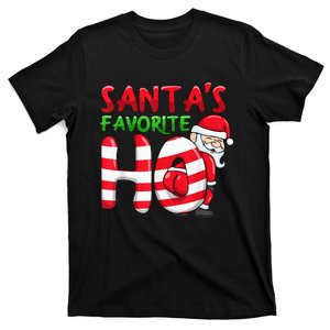 Santas Favorite Ho Santa favourite Ho Funny Girls Christmas T-Shirt