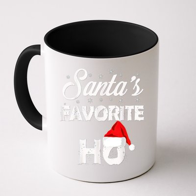Santa's Favorite Ho Funny Christmas Gift Mug