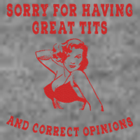 Sorry For Having Great Tits And Correct Opinions Toddler Hoodie
