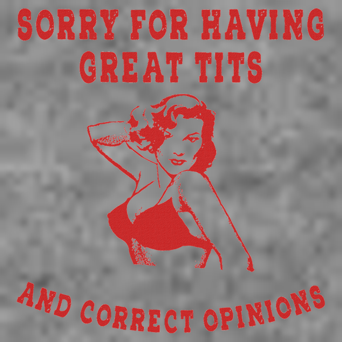 Sorry For Having Great Tits And Correct Opinions Toddler Hoodie