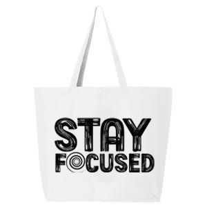 Stay Focused Hypnotic Illusion Hypnosis Meaningful Gift 25L Jumbo Tote