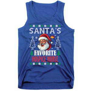 SantaS Favorite Hospice Nurse Funny Christmas Funny Gift Tank Top