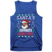 SantaS Favorite Hospice Nurse Funny Christmas Funny Gift Tank Top