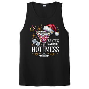 SantaS Favorite Hot Mess Christmas Holiday Margarita Drink PosiCharge Competitor Tank