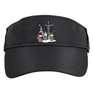 Snowmen Faith Hope Love Christmas Gift Adult Drive Performance Visor