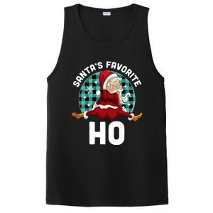 SantaS Favorite Ho Xmas Naughty Santa Christmas Pajama PosiCharge Competitor Tank