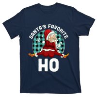 SantaS Favorite Ho Xmas Naughty Santa Christmas Pajama T-Shirt