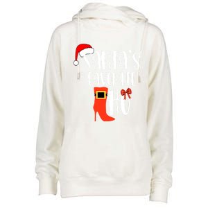 SantaS Favorite Ho Inappropriate Christmas Gift Womens Funnel Neck Pullover Hood