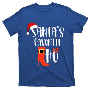 SantaS Favorite Ho Inappropriate Christmas Gift T-Shirt